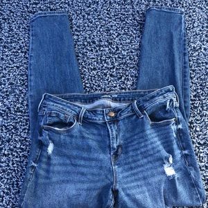 Old Navy Ripped Blue Jeans